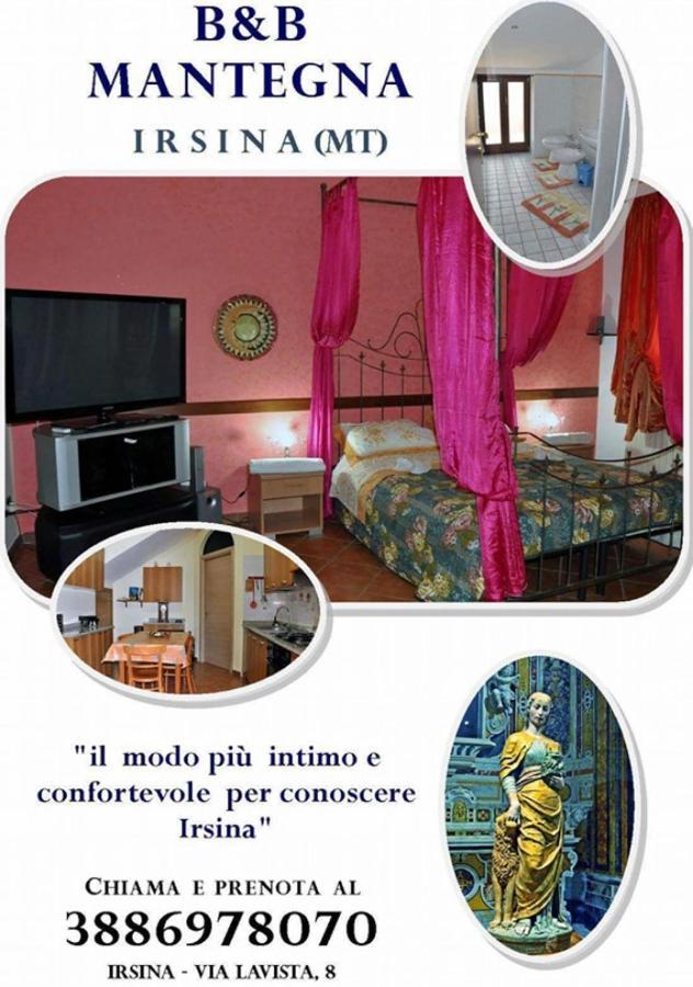 B&B Mantegna Irsina Mt Dış mekan fotoğraf
